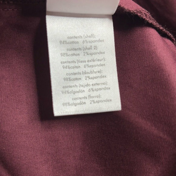 NEW WEWOREWHAT Keyhole Midi Dress in Eggplant Size Small