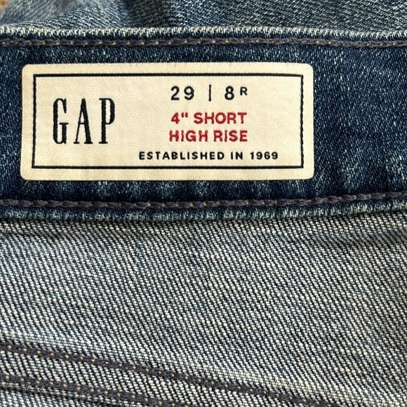 GAP High Rise Shorts Size 29