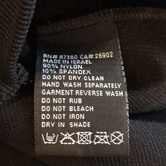 BURTON Black Ribbed Zip Up Sweater Size Small