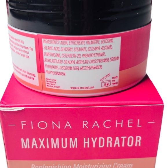 *New* FIONA RACHEL Maximum Hydrator Replenishing Moisturizing Cream