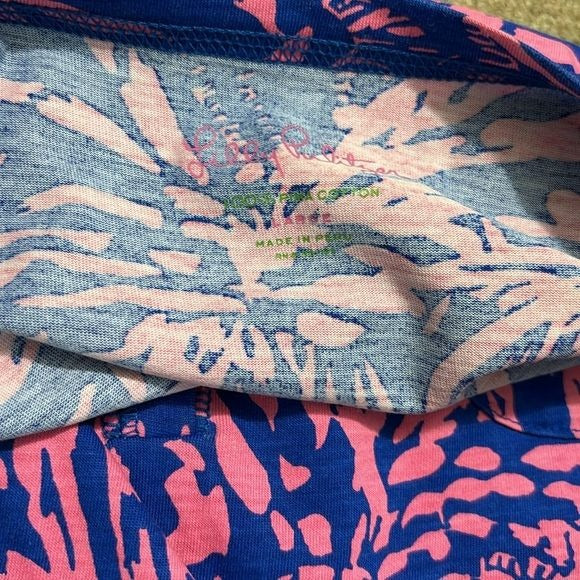 LILLY PULITZER Palmetto Dress Rolling in the Grass Zebra Size Large