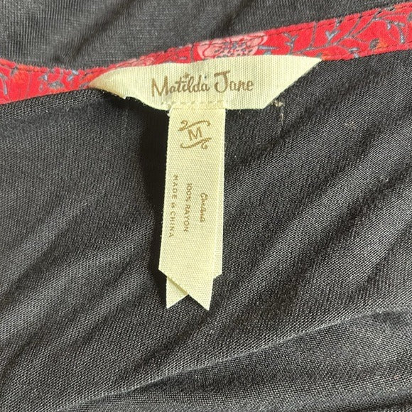 MATILDA JANE Night Owl Make Believe Maxi Dress Size Medium