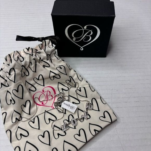 *NEW* BRIGHTON Silver LOVE Letter Charms Necklace