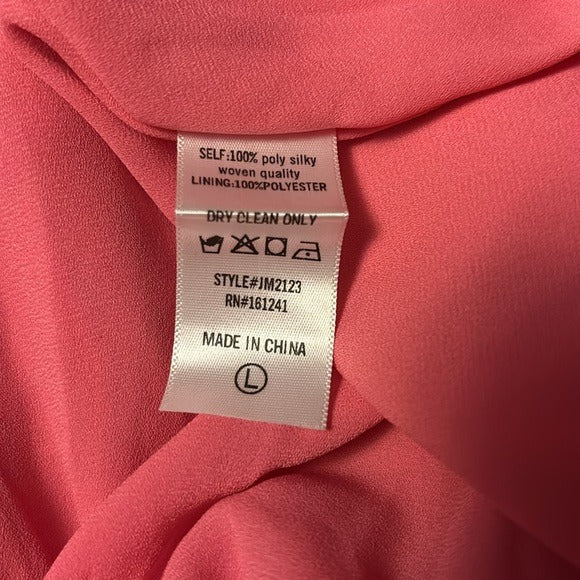 *New* J. MARIE Pink Elle Rope Dress Size Large