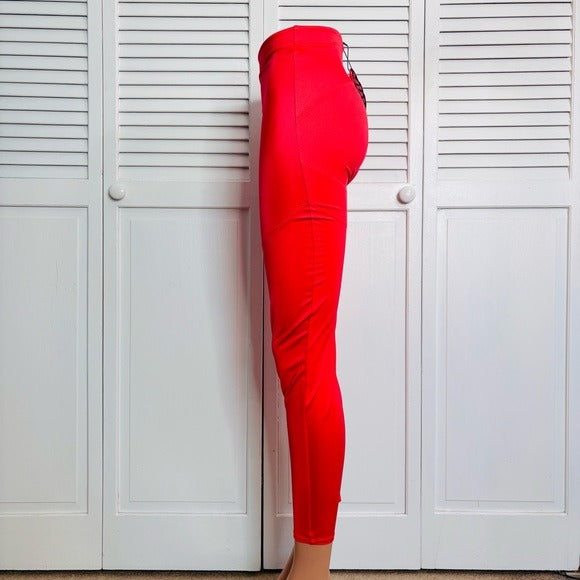*New* YITTY Neon Pink Headline Shaping High Waist Legging Size Small