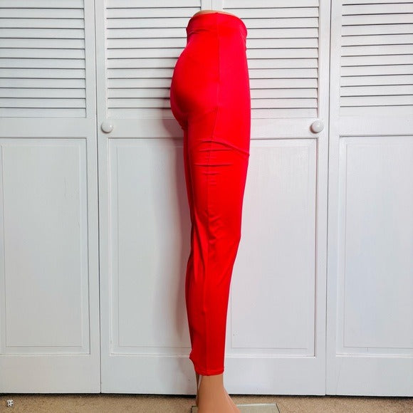 *New* YITTY Neon Pink Headline Shaping High Waist Legging Size Small
