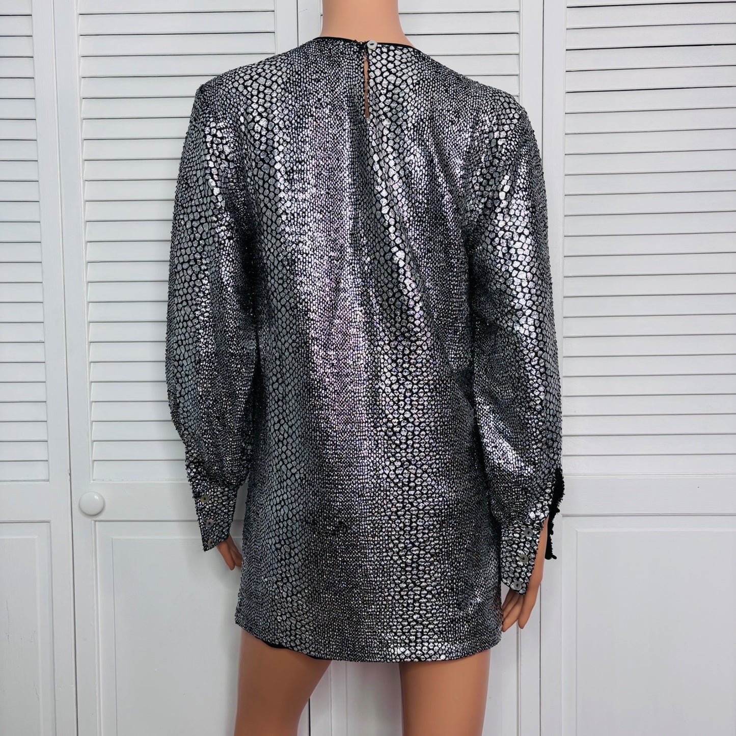 NEW BUDDY LOVE ChaCha Crocodile Rock Shift Dress Size XS