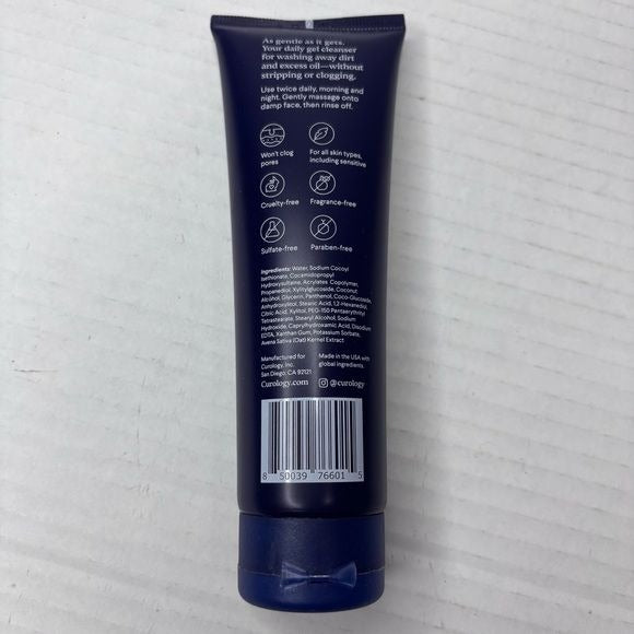 *New* CUROLOGY Gentle Cleanser Lightly Foaming Face Wash