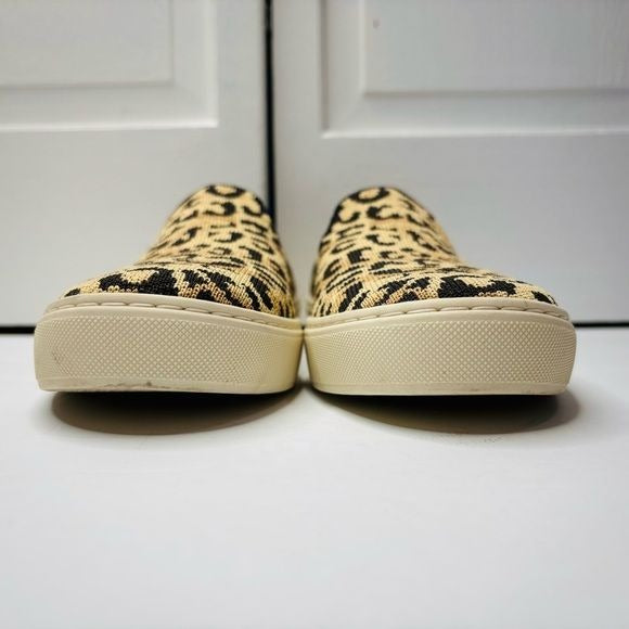 ROTHY’S The Sneaker Camo Cat Slip On Sneakers Size 8