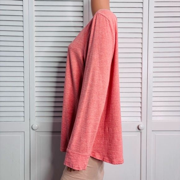 T BY TALBOTS Salmon Long Sleeve Shirt Size 2X