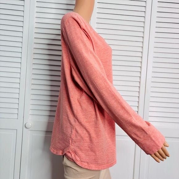 T BY TALBOTS Salmon Long Sleeve Shirt Size 2X