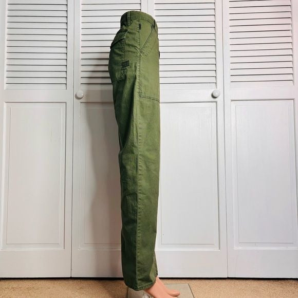 G-STAR RAW Green 3D Fatigue Boyfriend Pants Size 30