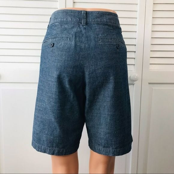 ANN TAYLOR LOFT Blue Original Shorts Size 4