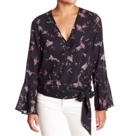 PARKER Plum Blossom Blouse Size Large