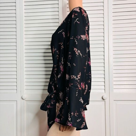 PARKER Plum Blossom Blouse Size Large
