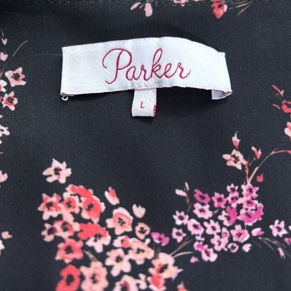 PARKER Plum Blossom Blouse Size Large