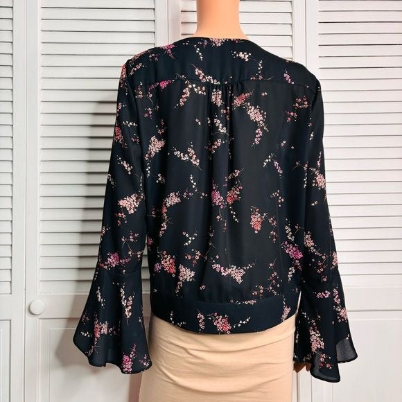 PARKER Plum Blossom Blouse Size Large