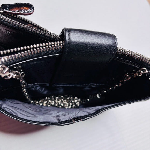 NEW BRIGHTON Black Bolsa Crossbody Bag