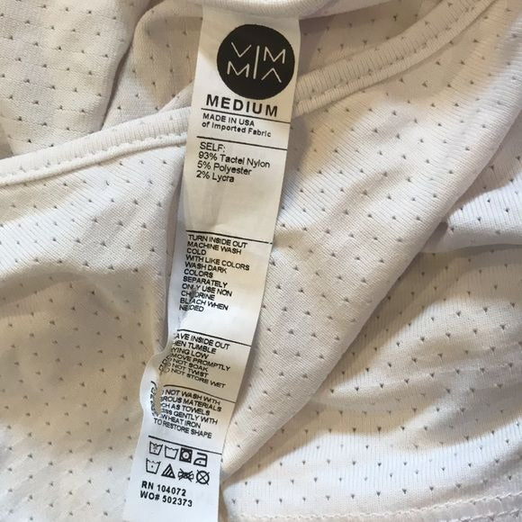 *New* VIMMIA White V-Neck Intention Tank Size Medium