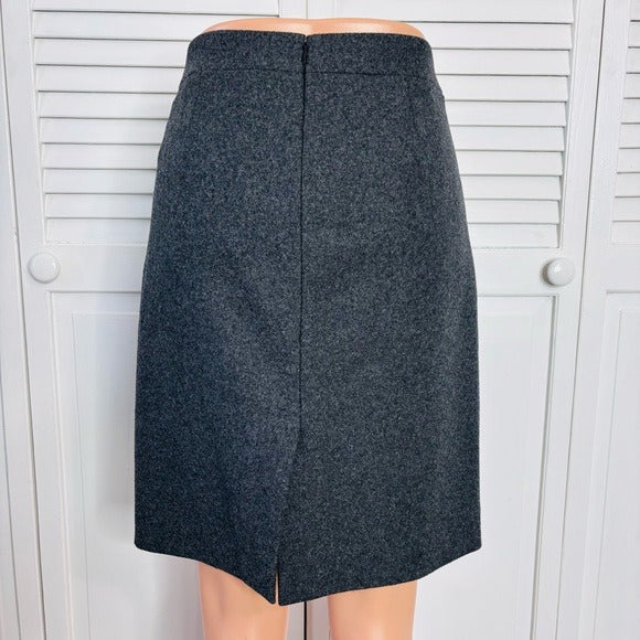 J. CREW The Pencil Skirt in Gray Size 0
