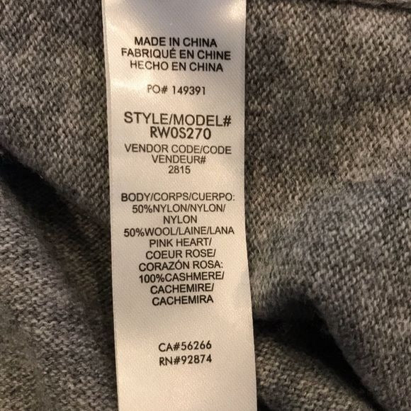 SPLENDID X&O’s Gray Knit Sweater