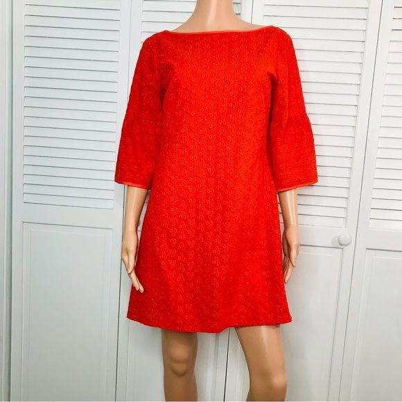 NANETTE LEPORE Red Poppy Gypsy Dress Size 8