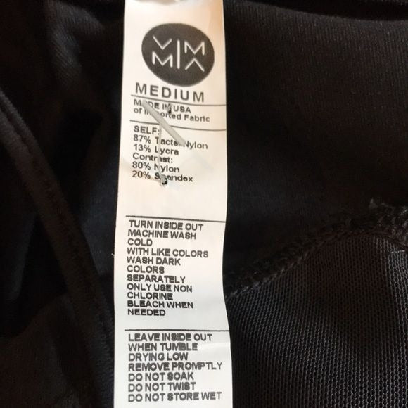 *New* VIMMIA Black Flex Tank Size M