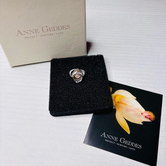 ANNE GEDDES Cultured White Pearl .925 Sterling Silver Pendant