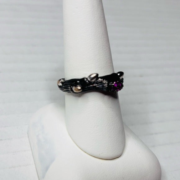 STEPHEN DWECK DIAMONDS Sterling Silver Branch Ring Size 7