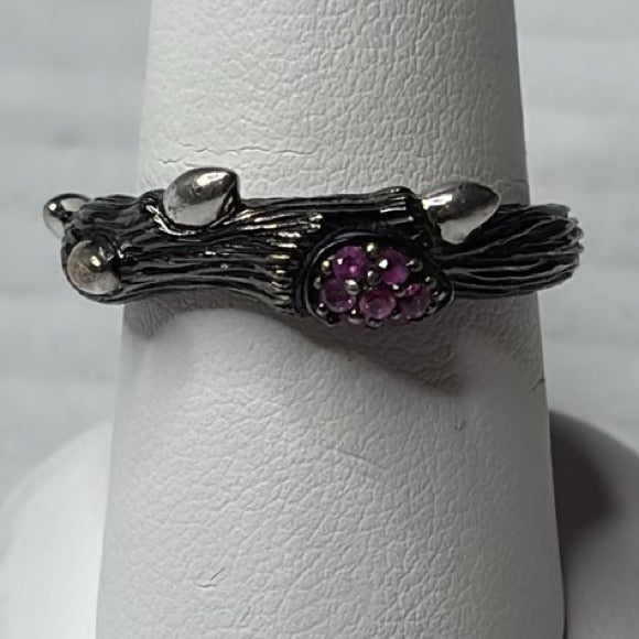 STEPHEN DWECK DIAMONDS Sterling Silver Branch Ring Size 7
