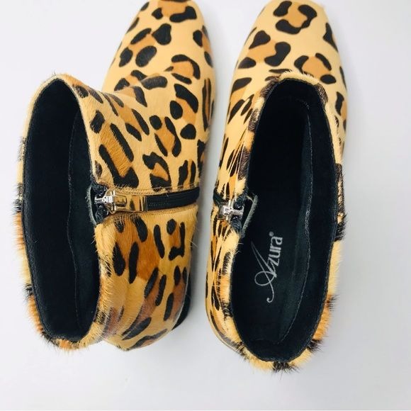 AZURA Love Animal Print Boots Size 38