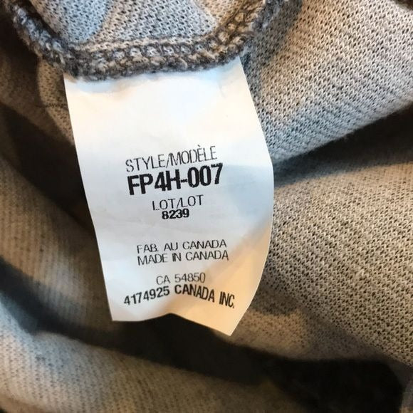 TWENTY Gray Hooded Sweatshirt Size XS