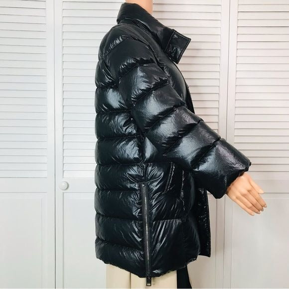 NB SERIES Bea Quilted Down Black Coat Size L