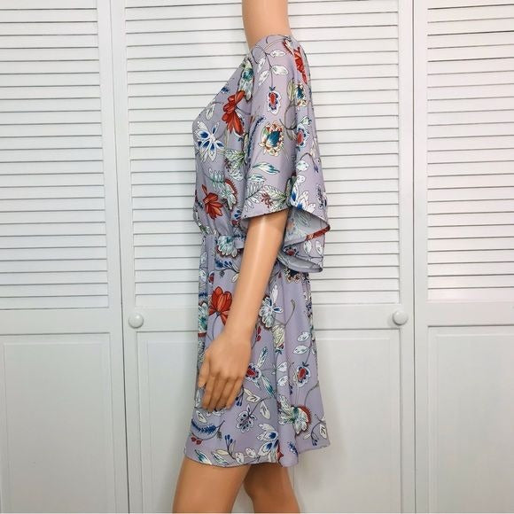 PARKER Violet Garden Mini Dress Size M