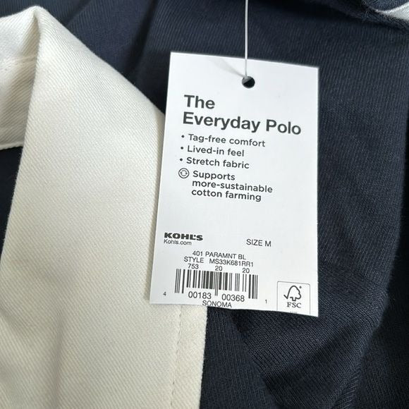 *NEW* Sonoma The Everyday Polo in Navy Blue