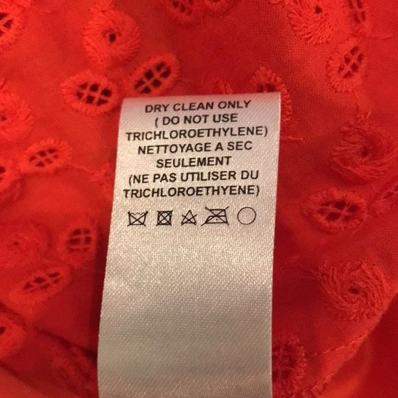 NANETTE LEPORE Red Poppy Gypsy Dress Size 8