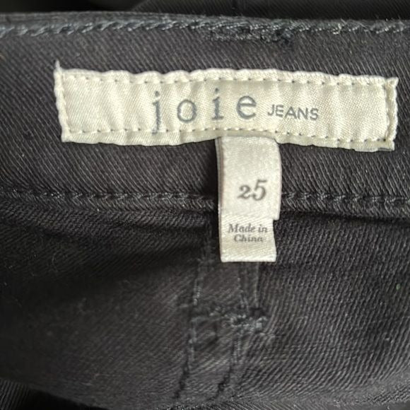 JOIE Malbi Black Jogger Pants Size 25