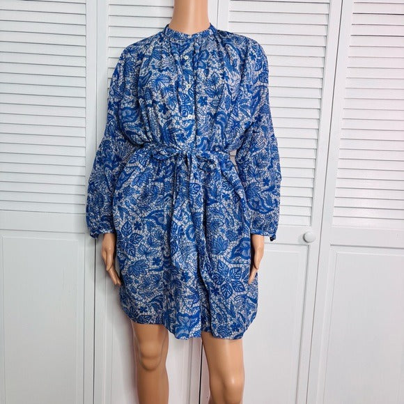 CHUFY Pia Silk Blend Shirtdress Size XS