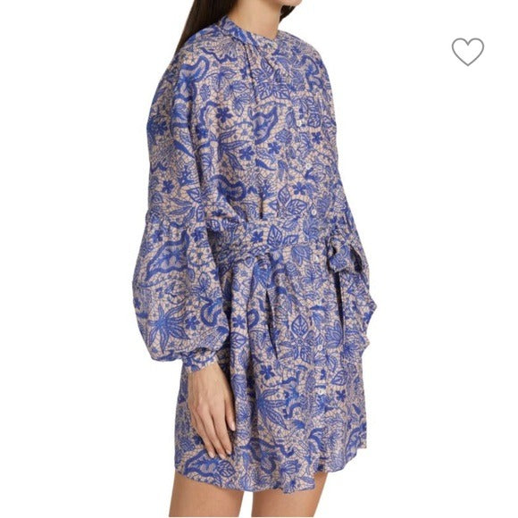 CHUFY Pia Silk Blend Shirtdress Size XS