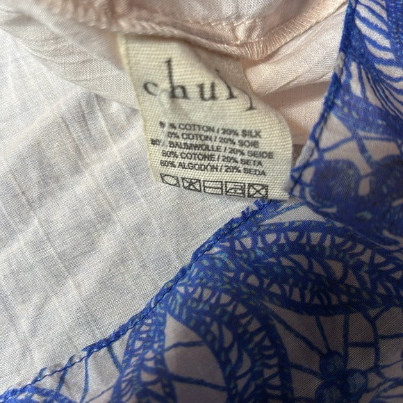 CHUFY Pia Silk Blend Shirtdress Size XS