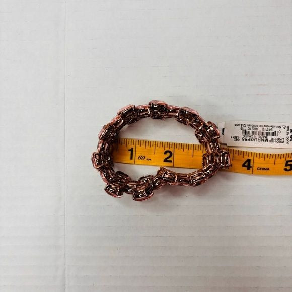 *NEW* MONET Pink Beaded Elastic Bracelet