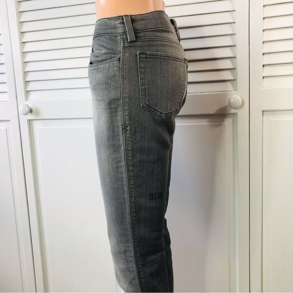 KSUBI Roadie Gray Super Skinny Zip Jeans Size 29 *NEW*