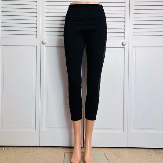 *New* ZYIA Black Cuffed Mirage Mid-Rise 7/8 24" Size 14-16