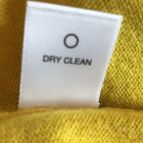 MICHAEL STARS Yellow Colorblock Sweater Size XS