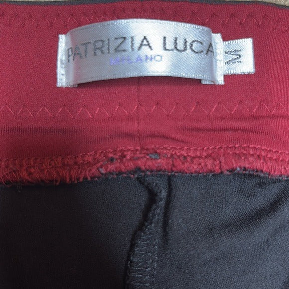 PATRIZIA LUCA MILANO Black Pants Size Medium