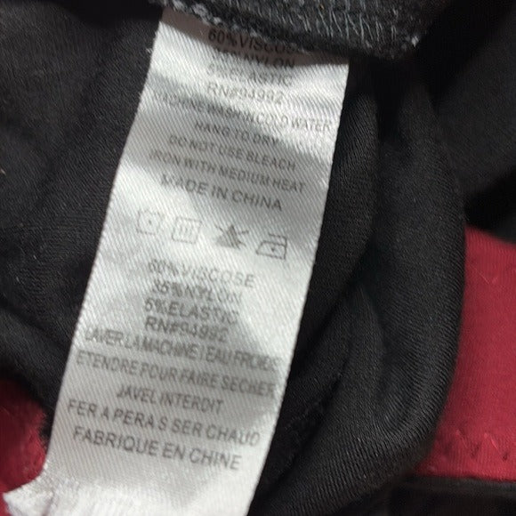 PATRIZIA LUCA MILANO Black Pants Size Medium
