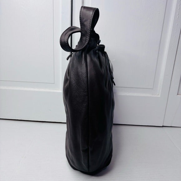 *New* LUCKY BRAND Chocolate Alva Hobo Shoulder Leather Bag