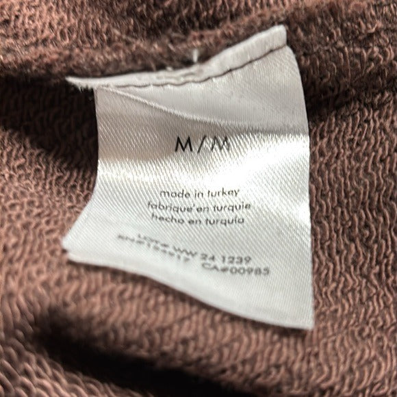 WEWOREWHAT Colorblocked Slim Leg Jogger in Brown Size Medium