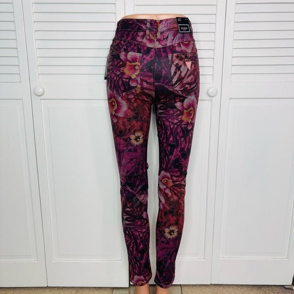 NEW GUESS 1981 Printed Skinny Jeans Size 25