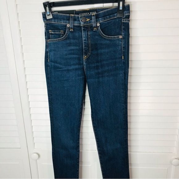 *New* VERONICA BEARD Kate Skinny Fray Jeans Size 24